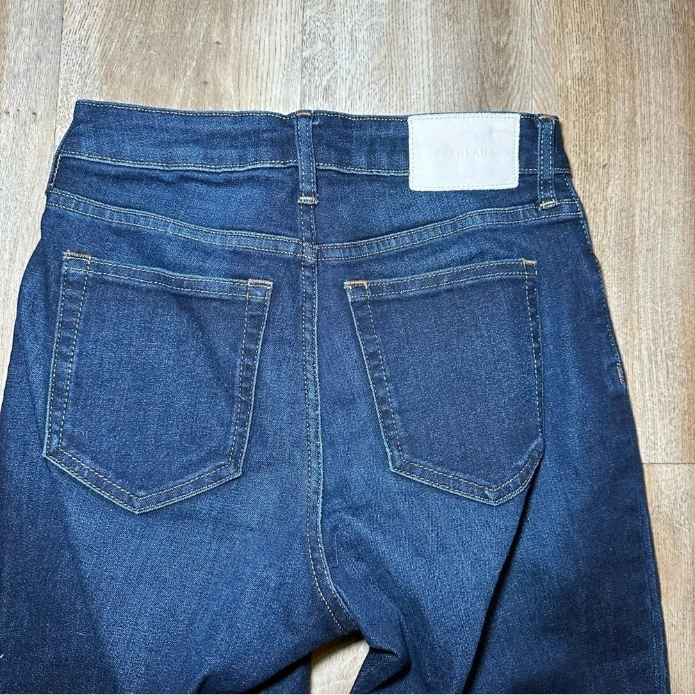 Everlane The Curvy High Rise Skinny Jeans Size 25 Inseam Approx 26”
